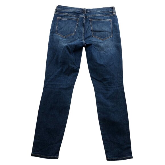 J.Crew Womens Jeans Size 29/28 Stretch Skinny Blue Denim Ankle Blue Casual - Picture 2 of 14